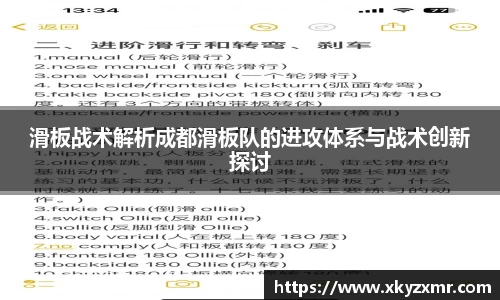 滑板战术解析成都滑板队的进攻体系与战术创新探讨